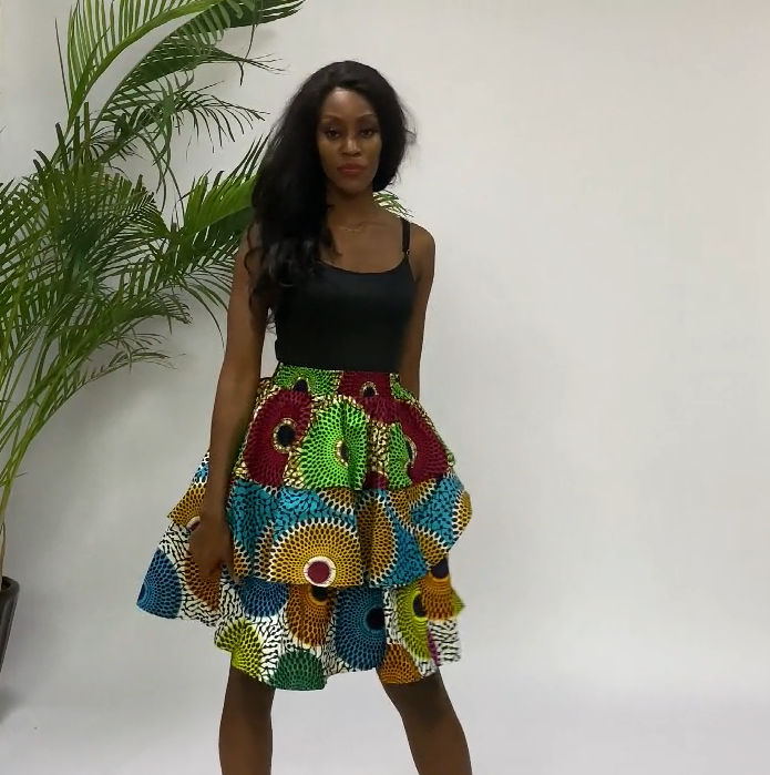 Amazon.com: HongyuAmy Women African Skirt Ankara Tradition Print